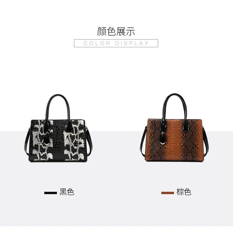 Croc-Embossed Tote 2