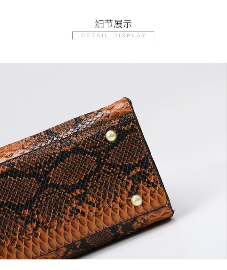 Croc-Embossed Tote 12