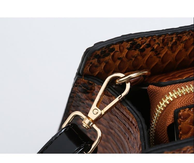 Croc-Embossed Tote 14