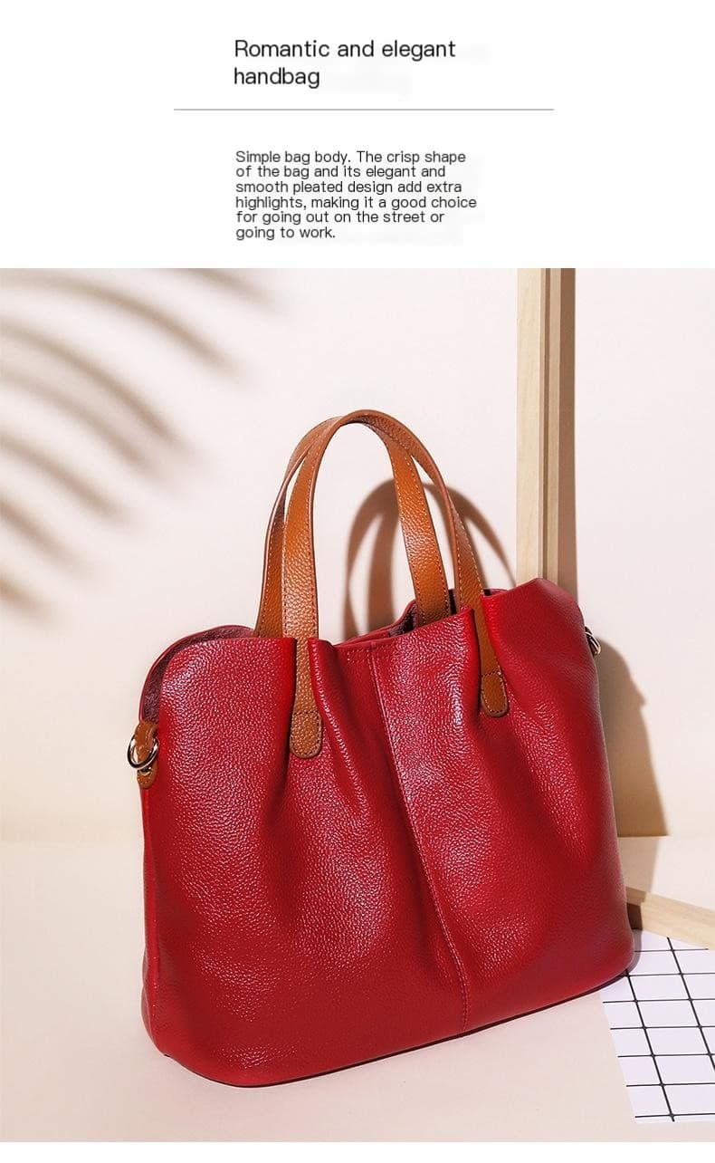 Genuine Leather Tote 12