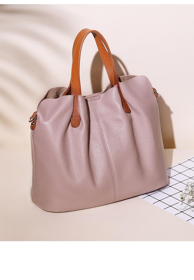Genuine Leather Tote 13