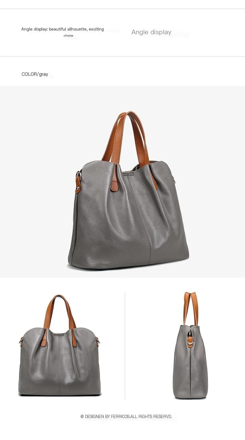 Genuine Leather Tote 23