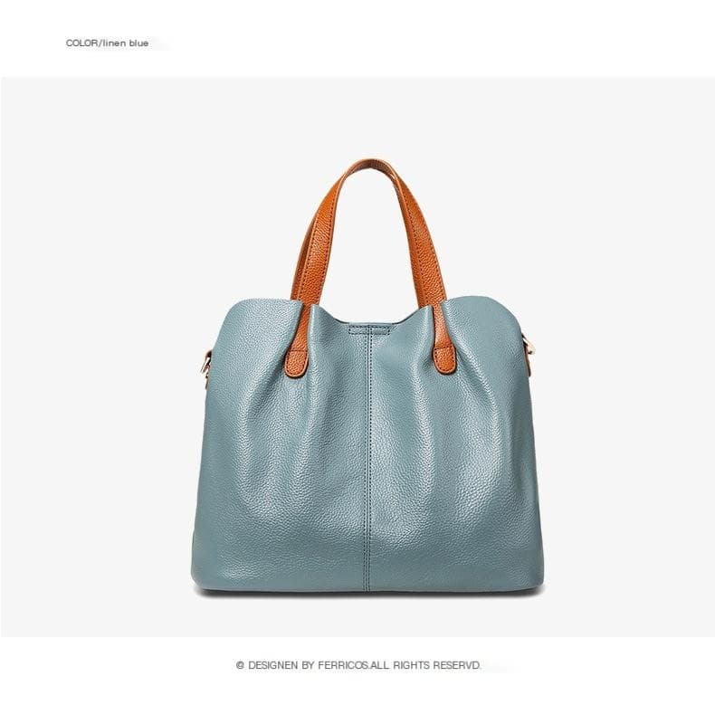 Genuine Leather Tote 25