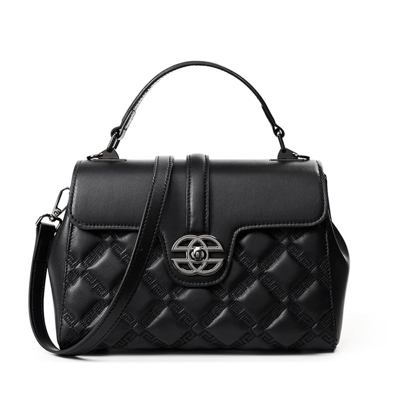 Pebbled Leather Commuter Tote 6