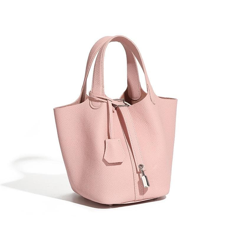 Leather Bucket Bag 8