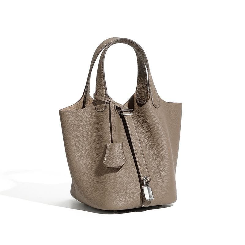 Leather Bucket Bag 10