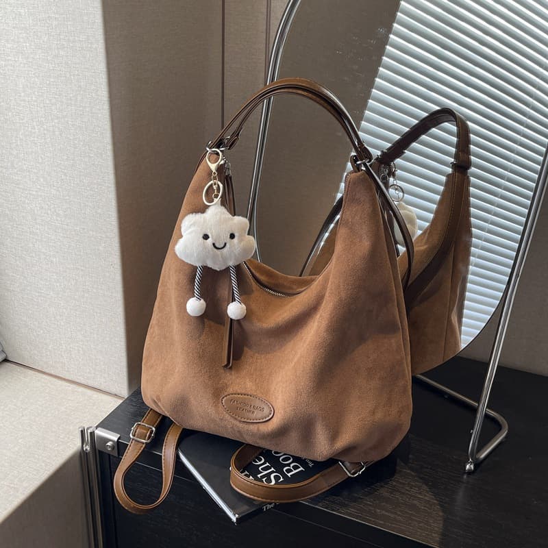 Pleated Hobo Bag