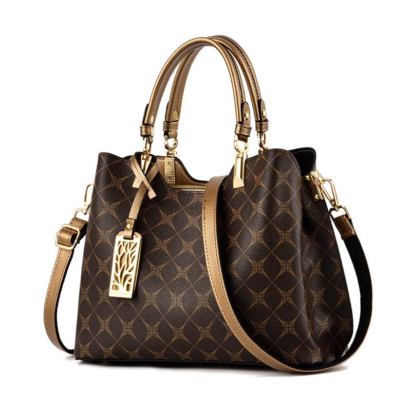Embossed Soft Shoulder Tote 6