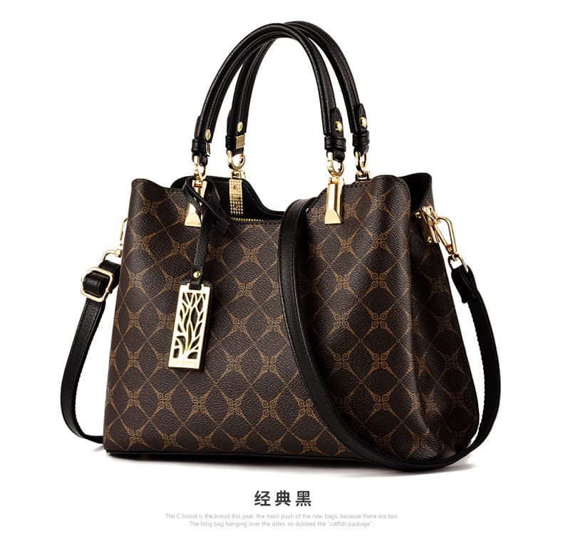 Embossed Soft Shoulder Tote 8