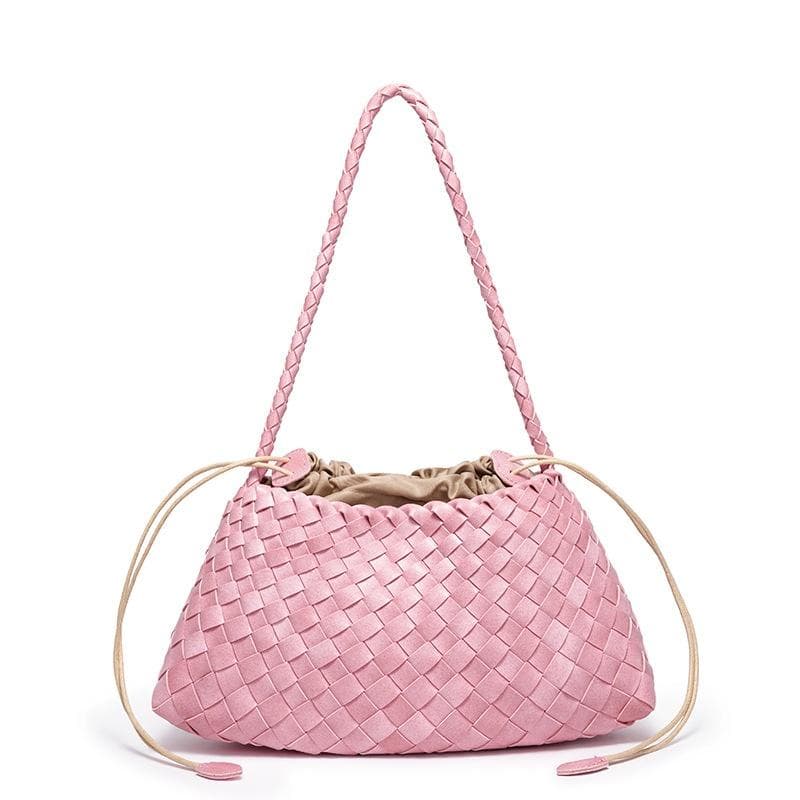Woven Leather Shoulder Bag 9