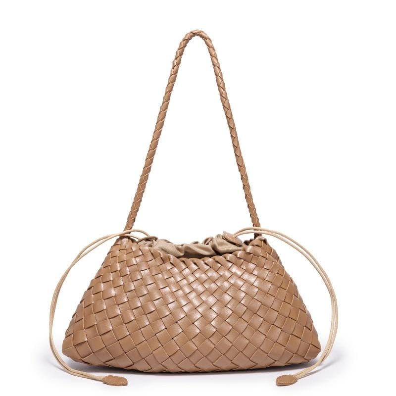 Woven Leather Shoulder Bag 10