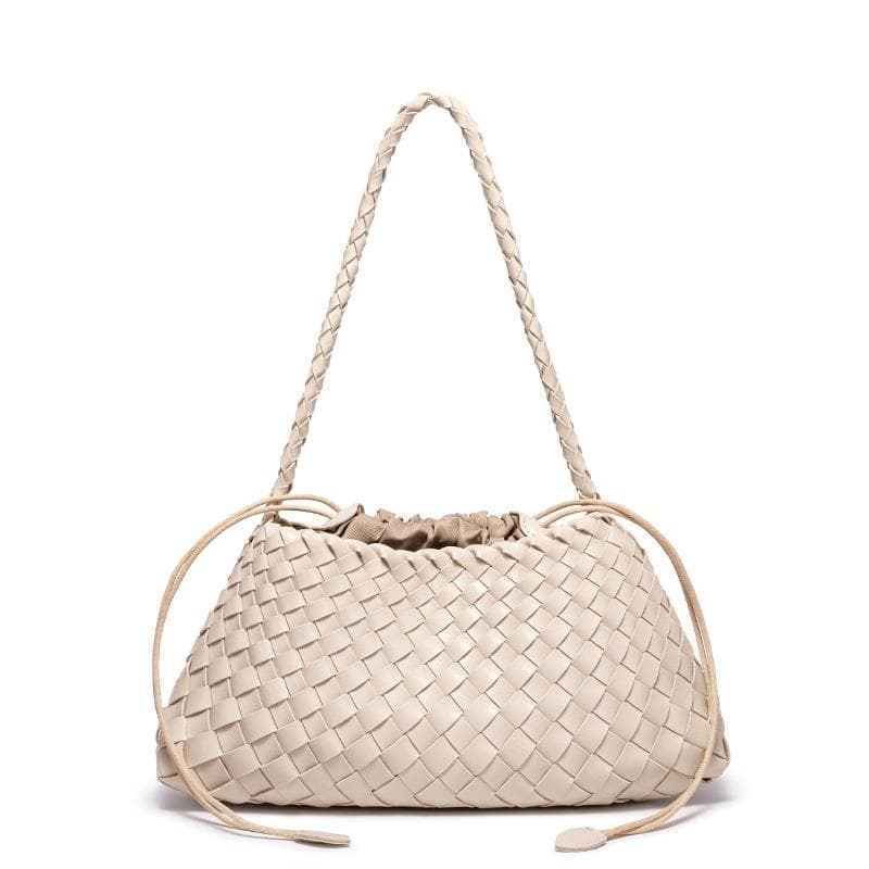 Woven Leather Shoulder Bag 14