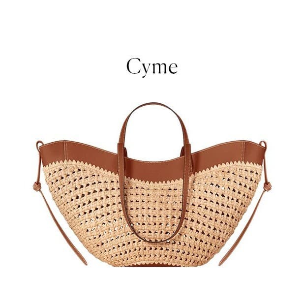 Woven Straw Shoulder Tote 5
